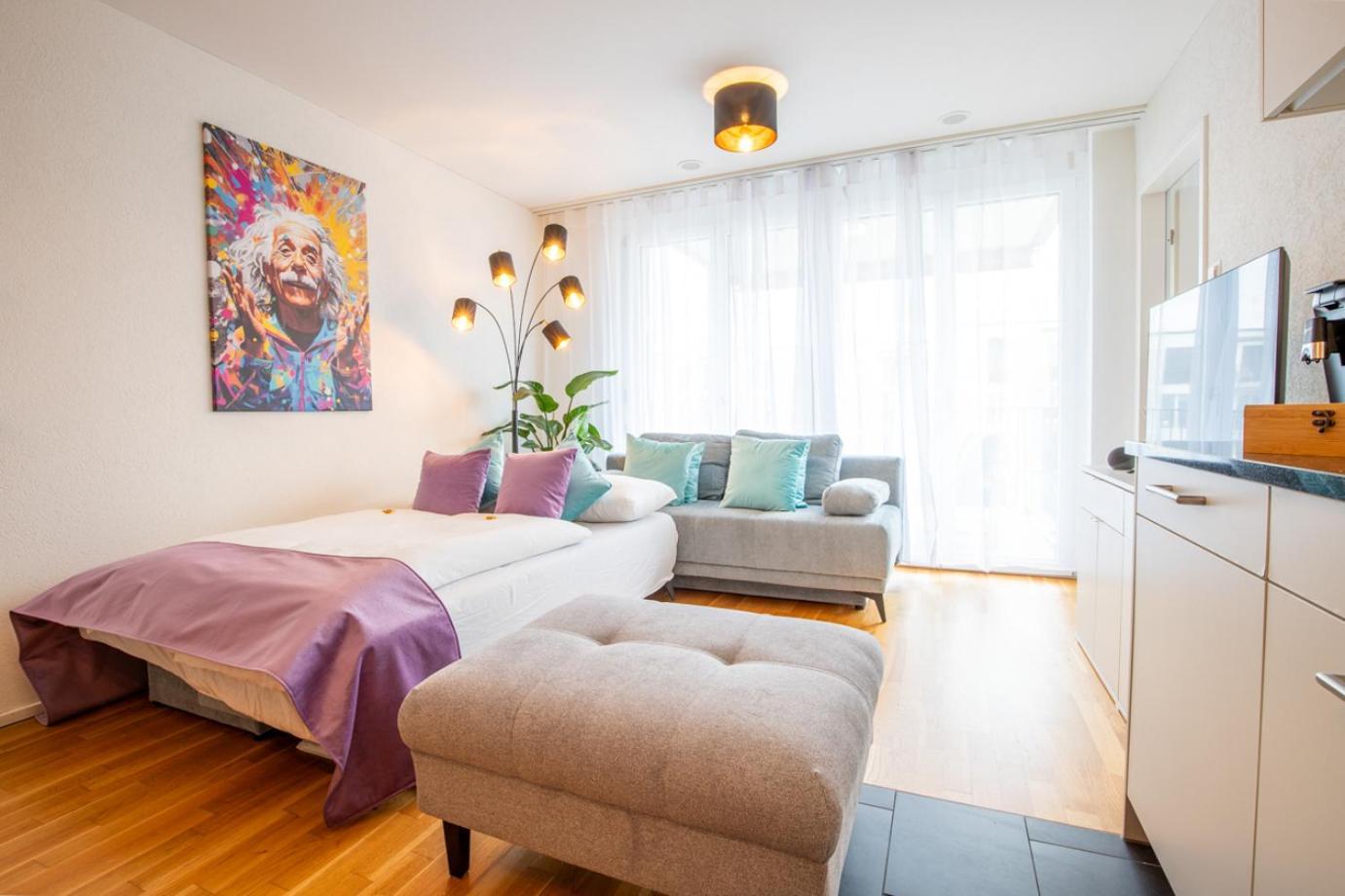 Special Einstein II Apartment Basel, Messe Kleinbasel 10-Star Zewnętrze zdjęcie