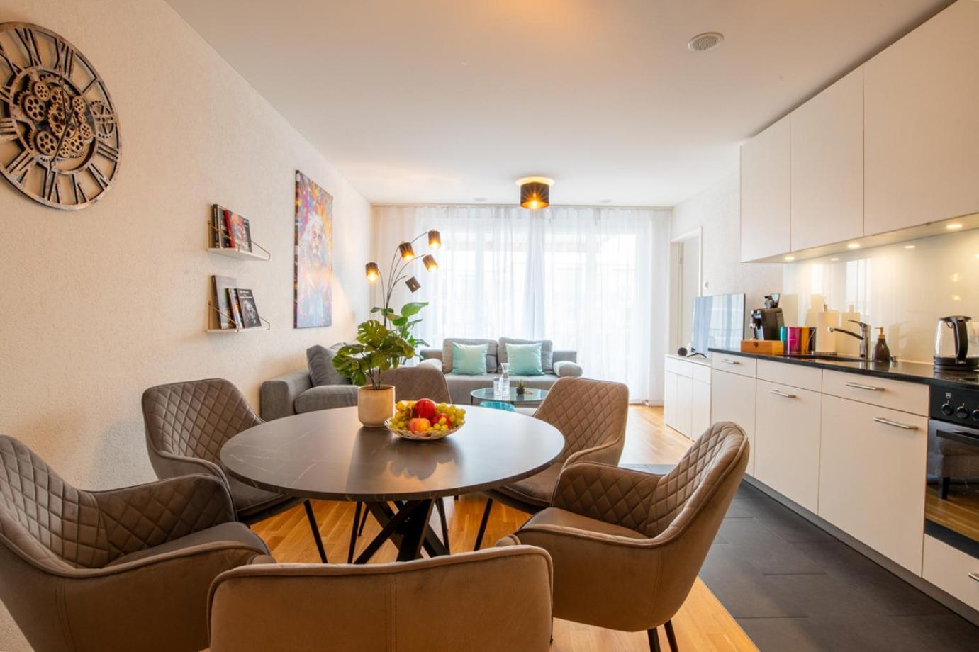 Special Einstein II Apartment Basel, Messe Kleinbasel 10-Star Zewnętrze zdjęcie